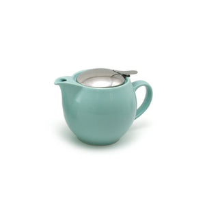 ZERO JAPAN - BEE HOUSE - ROUND TEAPOT for ONE (15 oz) - Aqua Mist -Coffee & Tea-ZERO JAPAN-santoku nyc