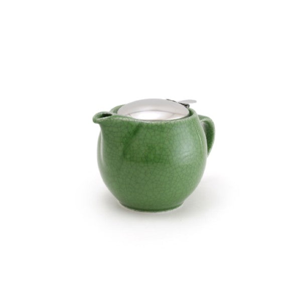 ZERO JAPAN - BEE HOUSE - ROUND TEAPOT for ONE  (15 oz)  - Crackled Green -