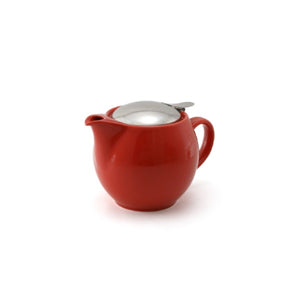 ZERO JAPAN - BEE HOUSE - ROUND TEAPOT for ONE (15 oz) - Tomato -Coffee & Tea-ZERO JAPAN-santoku nyc