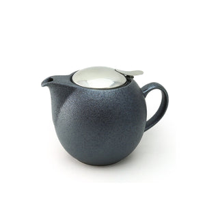 ZERO JAPAN - BEE HOUSE - ROUND TEAPOT for TWO (24 oz) - Crystal Silver -Coffee & Tea-ZERO JAPAN-santoku nyc
