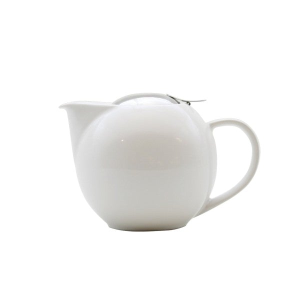 【Sample Sale】ZERO JAPAN - BEE HOUSE - 34 Ounce Ceramic Teapot - White -