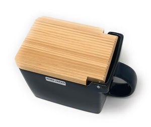 BEE HOUSE SALT BOX SALT CELLAR 16 oz - Jeans Blue - Kitchen-ZERO JAPAN-santoku nyc