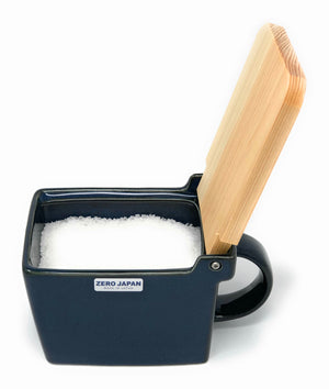 BEE HOUSE SALTBOX 16 oz - Jeans Blue - ZERO JAPAN-Kitchen-ZERO JAPAN-santoku nyc