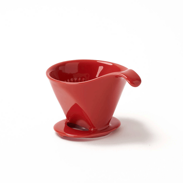 ZERO JAPAN - BEE HOUSE - Pour-Over Ceramic Coffee Dripper - Tomato -