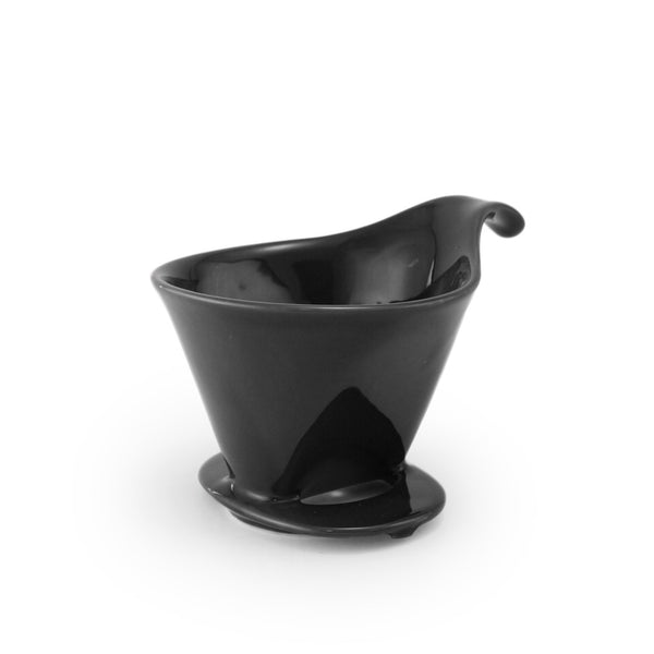 ZERO JAPAN - BEE HOUSE - Pour-Over Ceramic Coffee Dripper - Black -