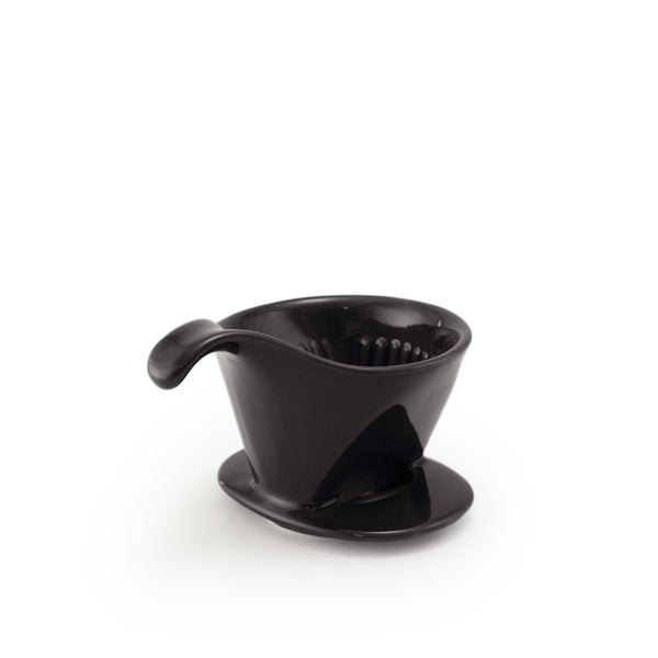 ZERO JAPAN - BEE HOUSE - Pour-Over Ceramic Coffee Dripper - Black -