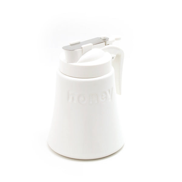 30%Off 【Sample Sale】Ceramic Honey Dispenser (11.5 oz) - White -
