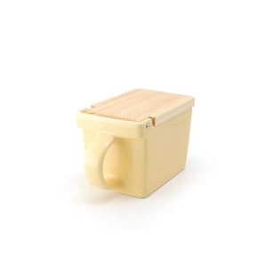 BEE HOUSE SALT BOX 16 oz - Banana - ZERO JAPAN-Kitchen-SALT CELLAR BST-17 santoku nyc