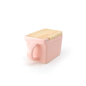 BEE HOUSE SALT BOX Cellar 16 oz - Pink - ZERO JAPAN-Kitchen-santoku nyc