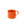 Load image into Gallery viewer, CERAMIC CAPPUCCINO MUG (5.4 oz)  - Tangerine
