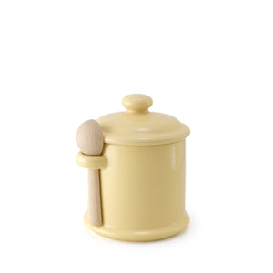 Sugar Canister with wooden spoon 10.0 oz - Banana - ZERO JAPAN-Kitchen-ZERO JAPAN-santoku nyc
