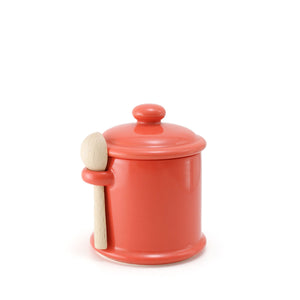Sugar Canister with wooden spoon 10.0 oz - Carrot - ZERO JAPAN-Kitchen-ZERO JAPAN-santoku nyc