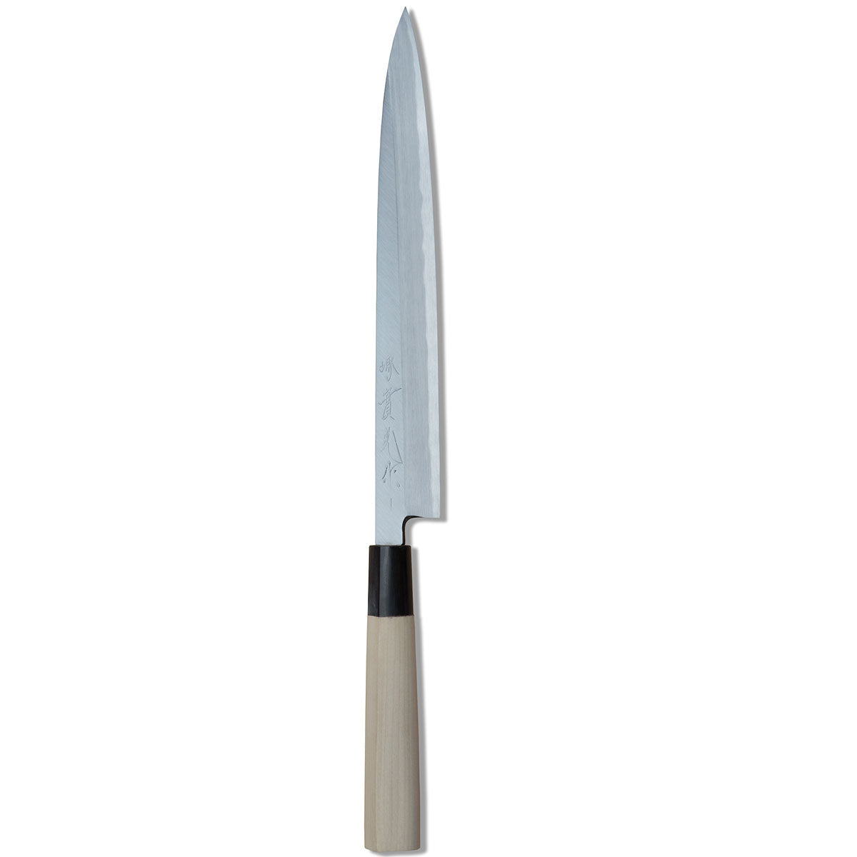 White Carbon Steel Yanagi Chef Knife 9" 1/2 上作白鋼二号 - JIKKO