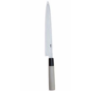 Gin-San, Silver High Carbon Stainless Steel Yanagi Knife 9˝ 1/2 (240mm) 匠練銀三鋼-Kitchen-JIKKO-santoku nyc