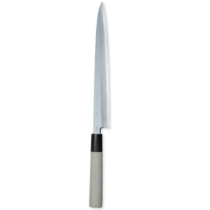 Gin-San, Silver High Carbon Stainless Steel Yanagi Knife 9˝ 1/2 (240mm) 匠練銀三鋼-Kitchen-JIKKO-santoku nyc