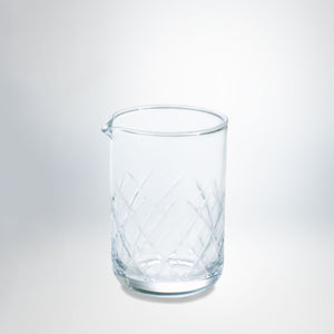 Diamond Cut Seamless Mixing Glass 480 ml - M-TAKA