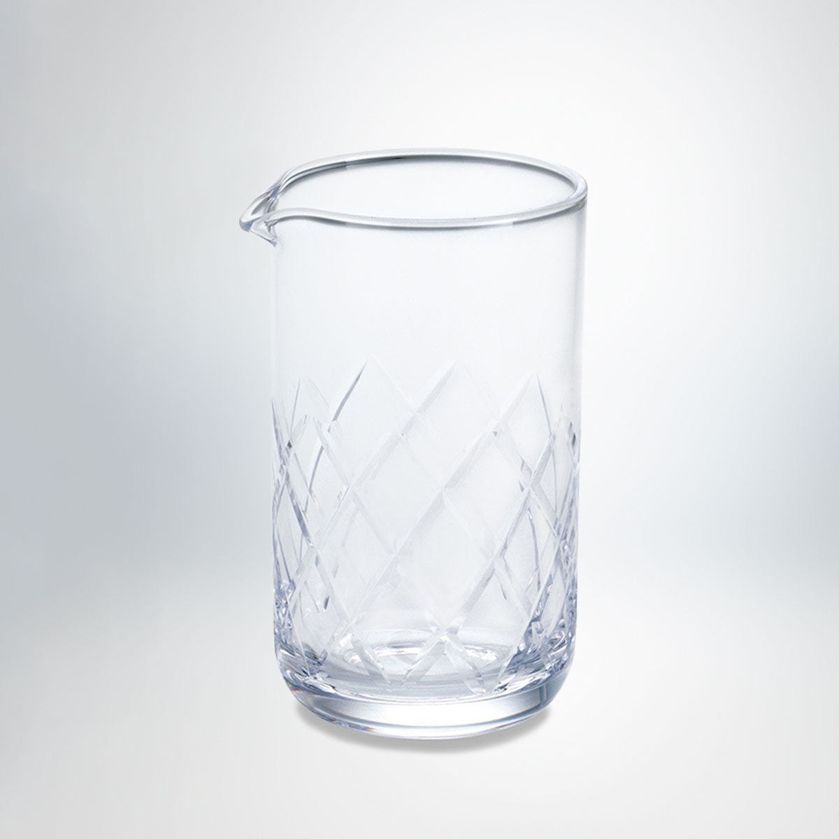 Diamond Cut Seamless Mixing Glass 600 ml - M-TAKA