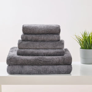 Blissful Towel - UCHINO-Home & Wellness-UCHINO-Bath Towel: 28 x 55 in / 70 x 140 cm-Gray-santoku nyc