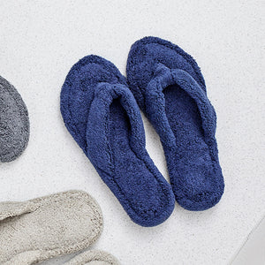 Pile Sandals - UCHINO-Home & Wellness-UCHINO-M / US MENS 5-7.5・US WOMENS 6-8 / 23-25 cm-Navy-santoku nyc