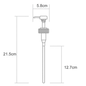 Pump parts for LARGE HAND SOAP DISPENSER 34 oz - Zero Japan-Replacement-ZERO JAPAN-santoku nyc
