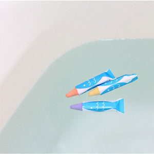Rice Bran Wax Bath Crayons 3 Colors 'Turtle' Brown/Green/Yellow - kitpas-kids-kitpas-SANTOKU NYC