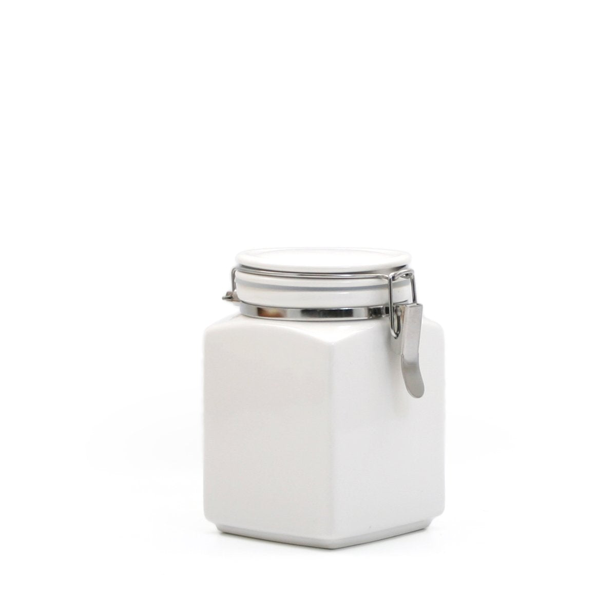 BEE HOUSE Square Canister S 13.5 oz White - ZERO JAPAN