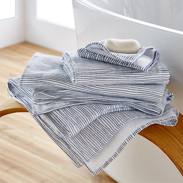 UCHINO Japanese Fine Pattern Stripes Towel