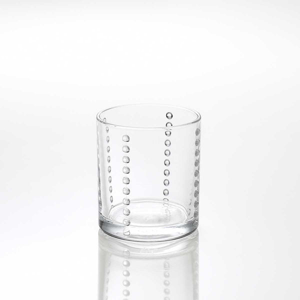 Mid-Century 5 oz. Short Tumblers (Clear) / Hirota Glass