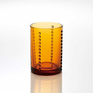 - Mid-Century 8.4 oz. Tall Tumblers (Amber) / Hirota Glass-Barware-Hirota Glass-santoku nyc