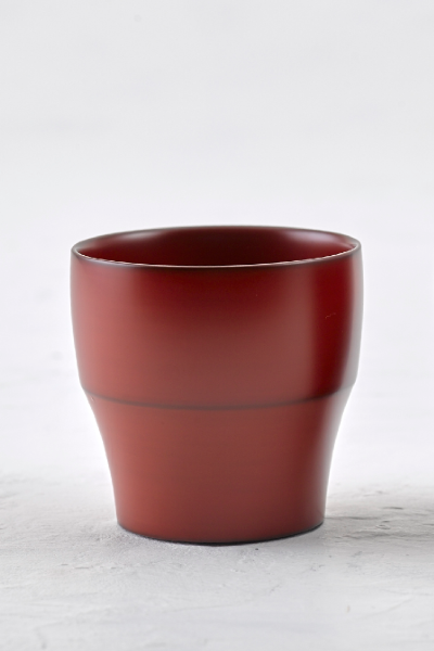 Joboji Lacquerware Nesori Cup M / Red(朱) By Tekiseisha