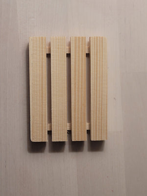 ZERO JAPAN Wooden Replacement Tray "3.5x 2.5x 0.4h for ZERO JAPAN Soap Dish-Replacement-ZERO JAPAN-santoku nyc