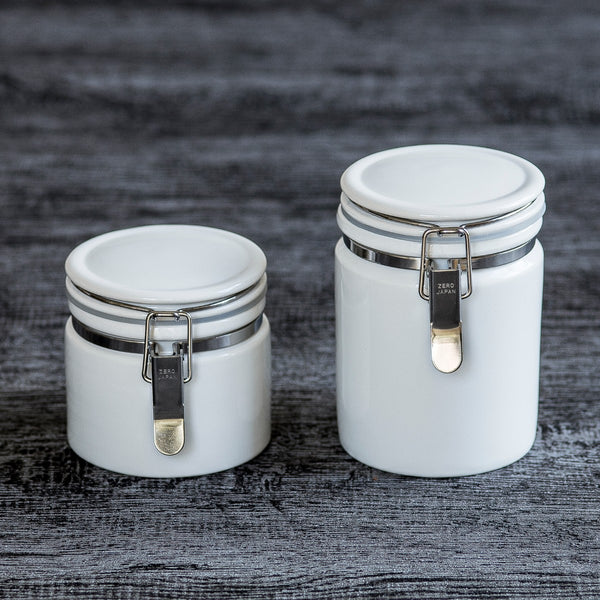 Tea Canister 11.9 oz (350cc) - White